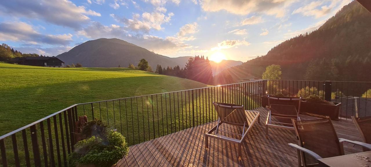 Penthouse Skyview Im Natur-Erlebnispark Bad Kleinkirchheim Patergassen Buitenkant foto