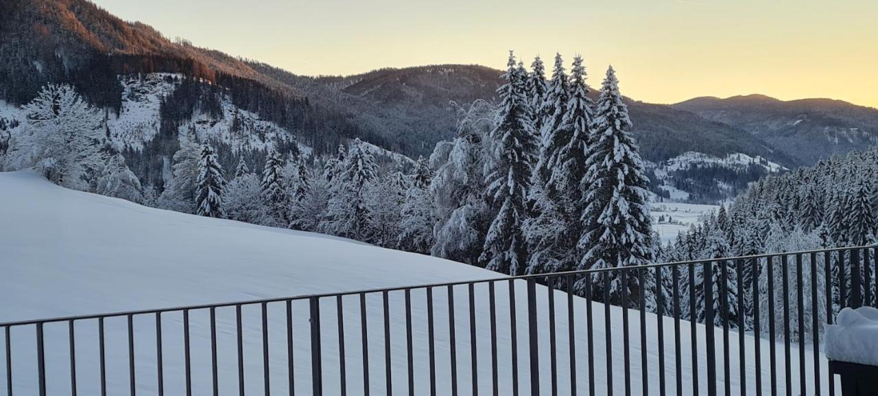 Penthouse Skyview Im Natur-Erlebnispark Bad Kleinkirchheim Patergassen Buitenkant foto